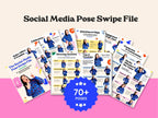 Social Media Pose Swipe File